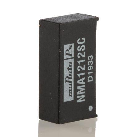 Murata Power Solutions Měnič DC/DC NMA, výstup: 12V dc, -12 V dc 1 kV dc, Vin 13.2V dc 42 mA, Vin 10.8V 1 W -40 °C 85 °C