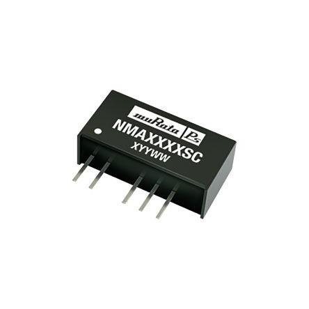 Murata Power Solutions Měnič DC/DC NMA, výstup: 10.8V dc, 13.2 V dc 1 kV dc, Vin 13.2V dc, Vin 10.8V 1 W 85 °C 85 °C