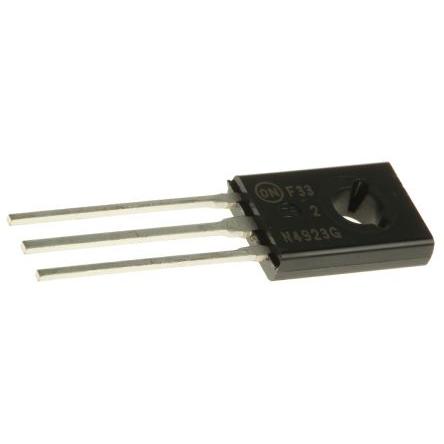 onsemi Tranzistor 1 A NPN 80 V, TO-225, počet kolíků: 3 kolíkový Jednoduchý