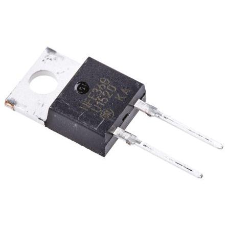 onsemi Silikonový přechod Jednoduchý 15 A 200 V, TO-220, počet kolíků: 2 kolíkový
