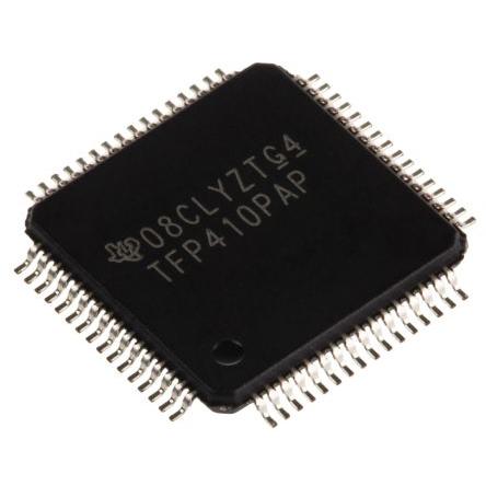 Texas Instruments Video kodér TFP410PAP 2kanálový, HTQFP, počet kolíků: 64 kolíkový