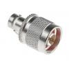 RS PRO Adaptér RF, orientace těla: Rovný, 50 Ω, 4GHz Vnější, typ kabelu: Koaxiální Vnitřní, obklad těla: Stříbrná,