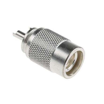 RS PRO Koaxiální konektor, řada: RS PRO Vnější, 50 Ω, orientace těla: Rovný, Kabel Konektor UHF Pájecí, 300MHz 85 °C -55
