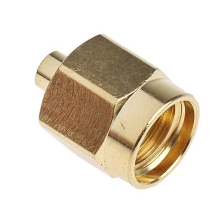 RS PRO Koaxiální konektor, řada: RS PRO Vnější, 50 Ω, orientace těla: Rovný, Kabel Konektor SMA Pájecí, 18GHz 165 °C -65