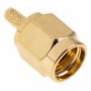 RS PRO Koaxiální konektor, řada: RS PRO Vnější, 50 Ω, orientace těla: Rovný, Kabel Konektor SMA Krimpovací, 6GHz 165 °C
