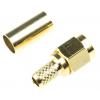 RS PRO Koaxiální konektor, řada: RS PRO Vnější, 50 Ω, orientace těla: Rovný, Kabel Konektor SMA Krimpovací, 12.4GHz 165