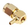 RS PRO Koaxiální konektor, řada: RS PRO Vnější, 50 Ω, orientace těla: Pravý úhel, Kabel Konektor SMA Krimpovací, 6GHz