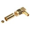 RS PRO Koaxiální konektor, řada: RS PRO Vnější, 50 Ω, orientace těla: Pravý úhel, Kabel Konektor SMA Krimpovací, 18GHz