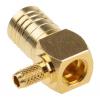 RS PRO Koaxiální konektor, řada: RS PRO Vnější, 50 Ω, orientace těla: Pravý úhel, Kabel Konektor SMB Krimpovací, 4GHz