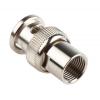 RS PRO Koaxiální konektor, řada: RS PRO Vnější, 50 Ω, orientace těla: Rovný, Kabel Konektory BNC Objímka, 4GHz 60 °C -40