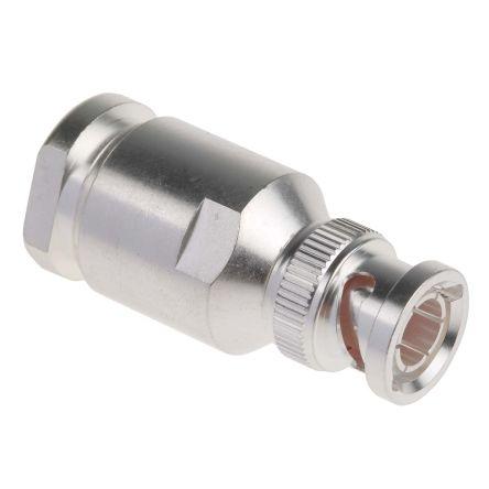 RS PRO Koaxiální konektor, řada: RS PRO Vnější, 50 Ω, orientace těla: Rovný, Kabel Konektory BNC Objímka, 4GHz 165 °C