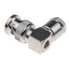 RS PRO Koaxiální konektor, řada: RS PRO Vnější, 50 Ω, orientace těla: Pravý úhel, Kabel Konektory BNC Objímka, 4GHz 165
