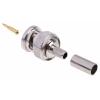 RS PRO Koaxiální konektor, řada: RS PRO Vnější, 50 Ω, orientace těla: Rovný, Kabel Konektory BNC Krimpovací, 4GHz 80 °C