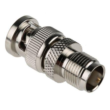 RS PRO Adaptér RF, orientace těla: Rovný, 50 Ω, 4GHz Vnější, typ kabelu: Koaxiální Vnitřní, obklad těla: Nikl, Normální