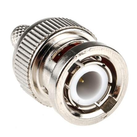 RS PRO Koaxiální konektor, řada: RS PRO Vnější, 50 Ω, orientace těla: Rovný, Kabel Konektory BNC Krimpovací, 4GHz 85 °C