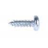 RS PRO Samořezný šroub, Lesklý zinek, Ocel hlavice Kónická, délka: 9.5 mm
