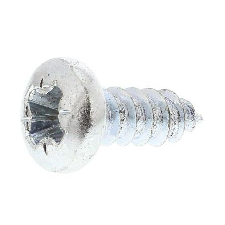 RS PRO Samořezný šroub, Lesklý zinek, Ocel hlavice Kónická, délka: 9.5 mm