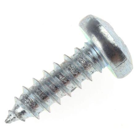RS PRO Samořezný šroub, Lesklý zinek, Ocel hlavice Kónická, délka: 13 mm