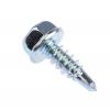 Samovrtný šroub, Lesklý zinek Kónická, Ocel RS PRO 4.2 mm 13 mm