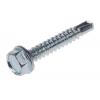 Samovrtný šroub, Lesklý zinek Kónická, Ocel RS PRO 4.2 mm 25 mm