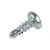 Samovrtný šroub, Lesklý zinek Kónická, Ocel RS PRO 3.5 mm 9.5 mm