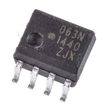 Broadcom Optočlen HCPL-063N-000E, řada: HCPL, počet kolíků: 8 kolíkový, počet kanálů: 2 vstup DC Průchozí otvor SOIC