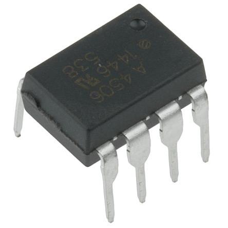 Broadcom Optočlen, řada: HCPL, počet kolíků: 8 kolíkový, počet kanálů: 1 vstup DC Průchozí otvor 44 % PDIP