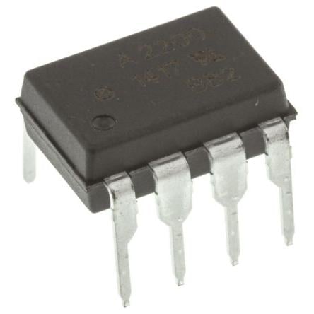Broadcom Optočlen HCPL-2200-000E, řada: HCPL, počet kolíků: 8 kolíkový, počet kanálů: 1 vstup DC Průchozí otvor DIP