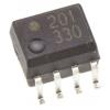 Broadcom Optočlen HCPL-0201-000E, řada: HCPL, počet kolíků: 8 kolíkový, počet kanálů: 1 vstup DC Povrch SOIC