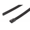 Stahovací páska Roller 200 mm 7.9mm Kovová Nerezová ocel s polyesterovým potahem RS PRO