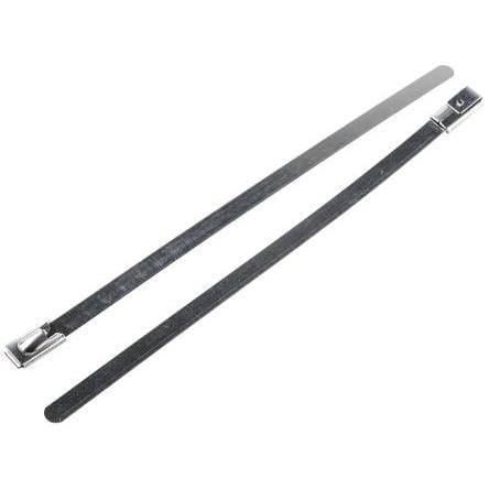 Stahovací páska Roller 125 mm 4.6mm Kovová Nerezová ocel 316 RS PRO
