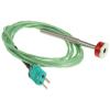 Termočlánek RS PRO 2 m kabel typ K Nerezová ocel 316 2 m sonda, 0 °C 6 mm na 250 °C RoHS Compliant RS PRO