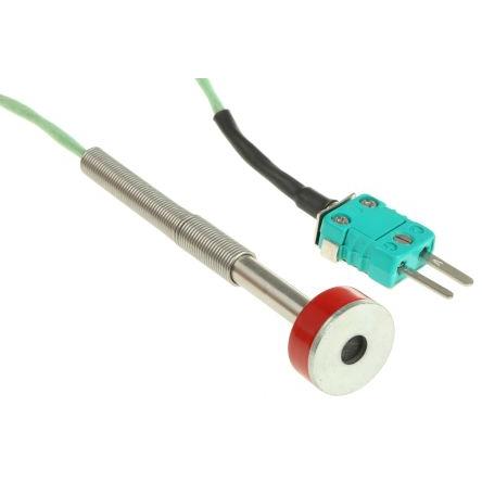 Termočlánek RS PRO 2 m kabel typ K Nerezová ocel 316 2 m sonda, 0 °C 6 mm na 250 °C RoHS Compliant RS PRO