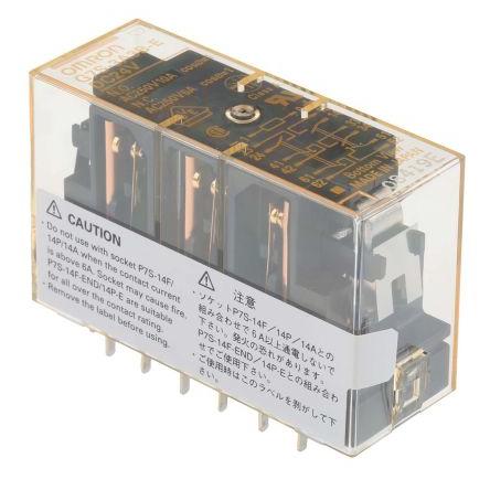 Omron Montáž na plošný spoj 24V dc 6pólový