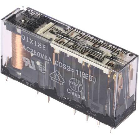 Omron Montáž na plošný spoj 24V dc 6pólový
