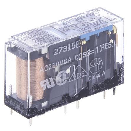 Omron Montáž na plošný spoj 24V dc 4pólový