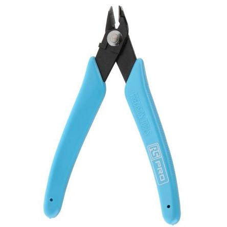 Štípací kleště, celková délka: 130mm, Plastové Úhel, Polyvinylchlorid s 10mm dlouhými čelistmi kapacita řezání 0.8 mm RS