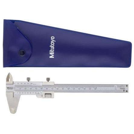 Kalibr 130 mm 532-119 Pomocná stupnice, přesnost: ±0.03 mm, rozlišení: 0.02 mm, Metrické, Imperiální, typ displeje: