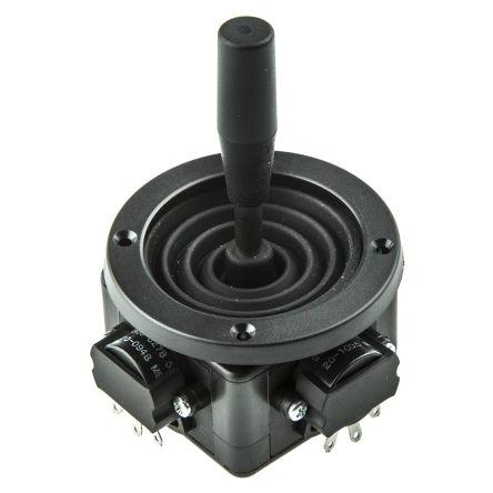 CH Products Joystick s potenciometry, řada: M 2osý Kuželovité Okamžité Pájecí 85 °C -25 °C