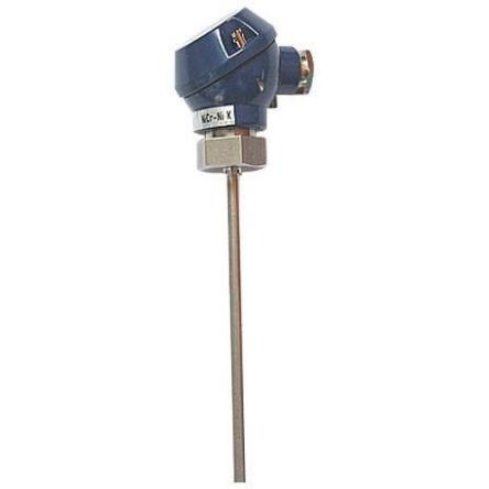 Termočlánek 901230 typ K Inconel 2.4816, Nerezová ocel 321 1000 mm sonda, 200 °C 6 mm na 1200 °C DIN EN 60584, DIN 43710