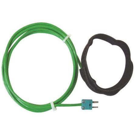 Termočlánek 901105 2500 mm kabel typ K Nerezová ocel 316Ti 500 mm sonda, 200 °C 6 mm na +80 °C EN 60 584, DIN 43 710