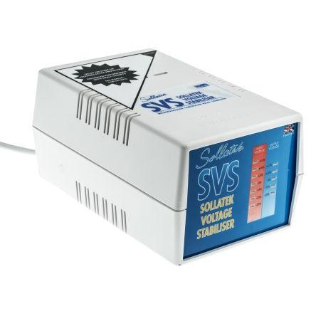Sollatek Stabilizátor napětí, 1 fáze, 920VA, vstupní: 230V ac, výstup: 230V ac, Stolní, výstupní proud: 4 A, ISO