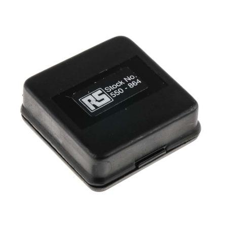RS PRO Box ESD, Vodivý, Polypropylen, délka: 40 mm Vyhovuje normě EN 61340-5-1, šířka: 40mm, výška: 13.5 mm