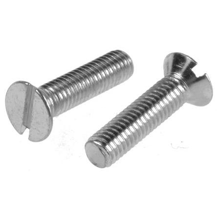 RS PRO Šroub s nízkou půlkulovou hlavou Drážka, Pasivovaný pozinkovaný, Ocel hlavice Zapuštěná 20 mm