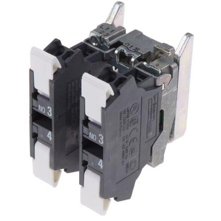 Schneider Electric Blok kontaktů, řada: Harmony XB4 Blok kontaktů 2 NO 600V Šroub