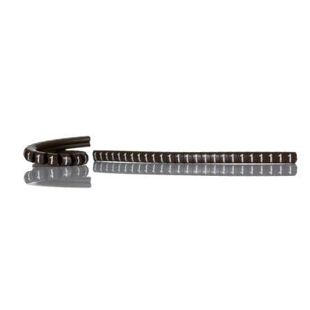 Označovač kabelu, řada: Helagrip Nasouvací barva Bílá 3.5 mm x 3.3mm HellermannTyton Hnědá 1 3 mm 901-10345
