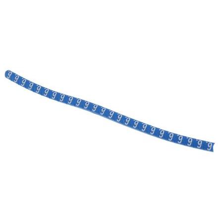 Označovač kabelu, řada: Helagrip Nasouvací barva Bílá 3.5 mm x 3.3mm HellermannTyton Modrá 6 3 mm 901-10350