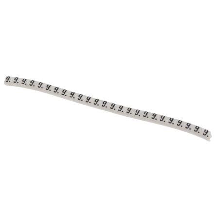 Označovač kabelu, řada: Helagrip Nasouvací barva Černá 3.5 mm x 3.3mm HellermannTyton Bílá 9 3 mm 901-10353