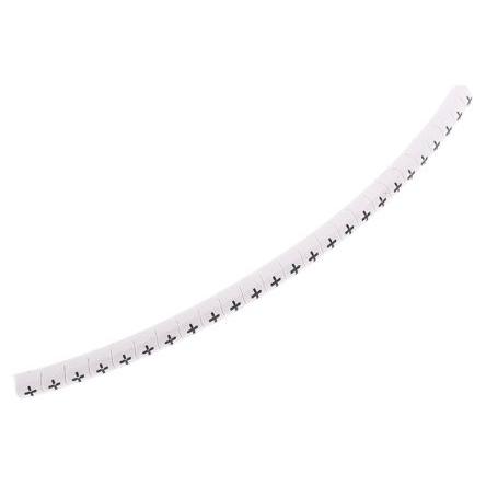 Označovač kabelu, řada: Helagrip Nasouvací barva Černá 3.5 mm x 3.3mm HellermannTyton Bílá + 3 mm 901-10354