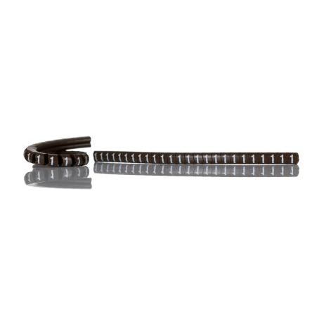 Označovač kabelu, řada: Helagrip Nasouvací barva Bílá 3.5 mm x 4.3mm HellermannTyton Hnědá 1 5 mm 901-10357